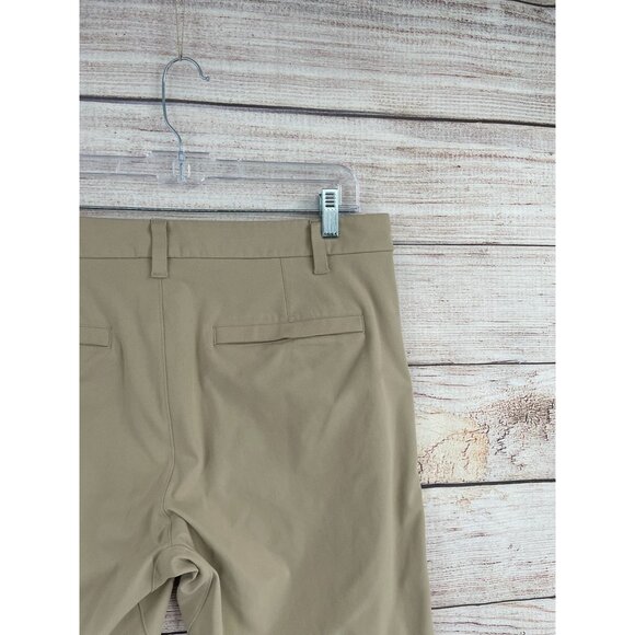 Lululemon Classic Fit Commission Pants Men's Size 34 Tan/Beige‎ - Picture 6 of 10